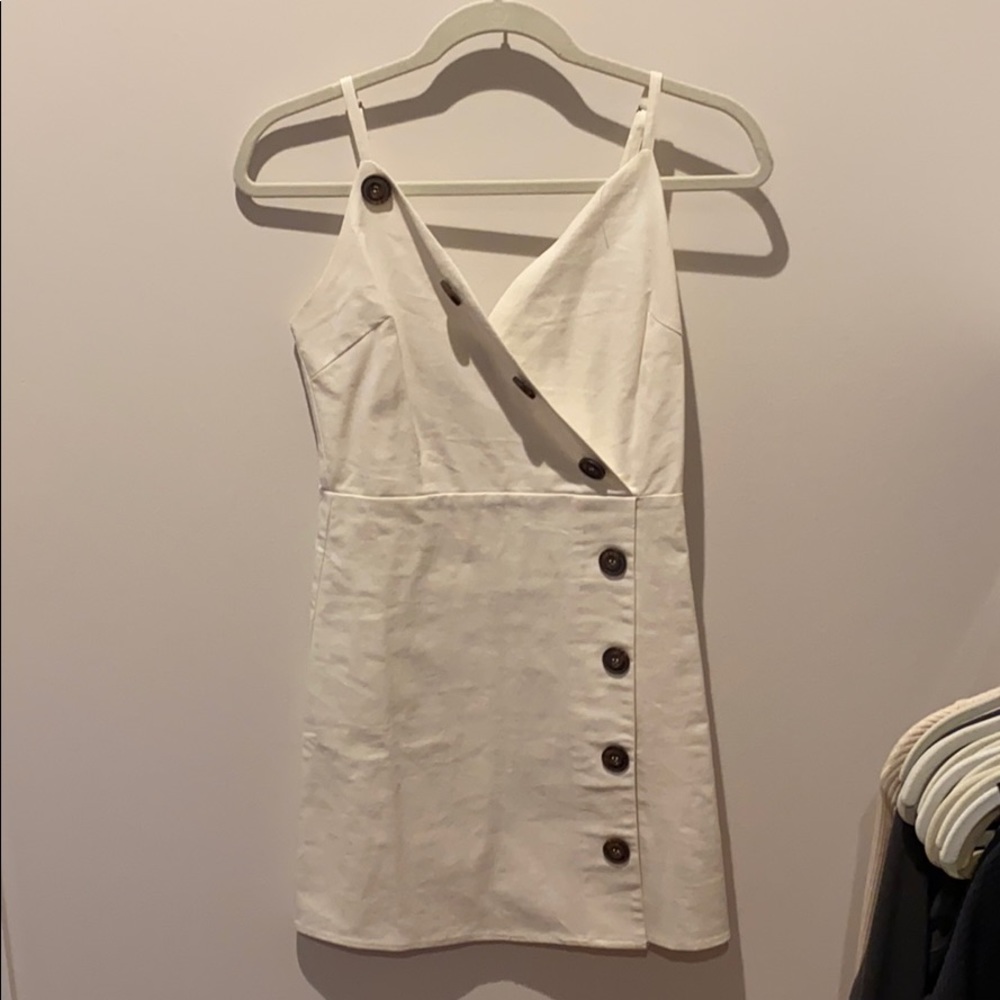 Moon River sized small white dress